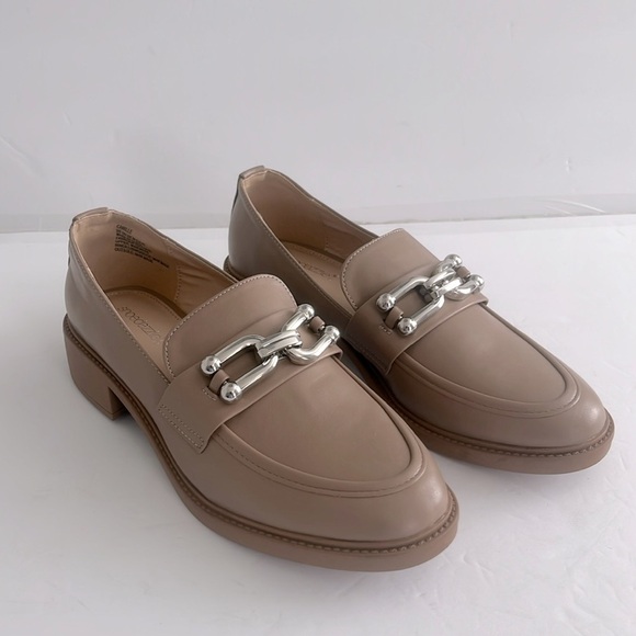 SHOEDAZZLE Women’s Camille Slip-On Loafer Tan Loafers Lug Sole Shoes Size 11 New - Picture 7 of 10